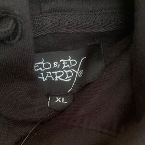 Ed Hardy Black Turtleneck Sweater